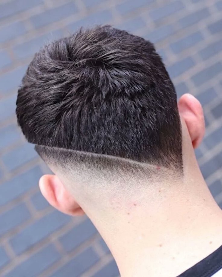 como fazer corte em v masculino