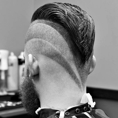 ideias corte em v masculino