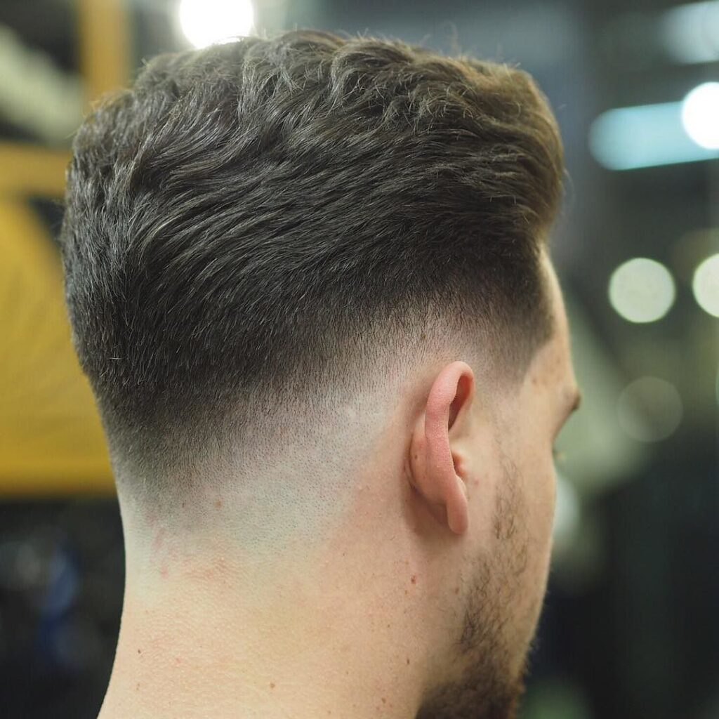 como fazer corte em v masculino