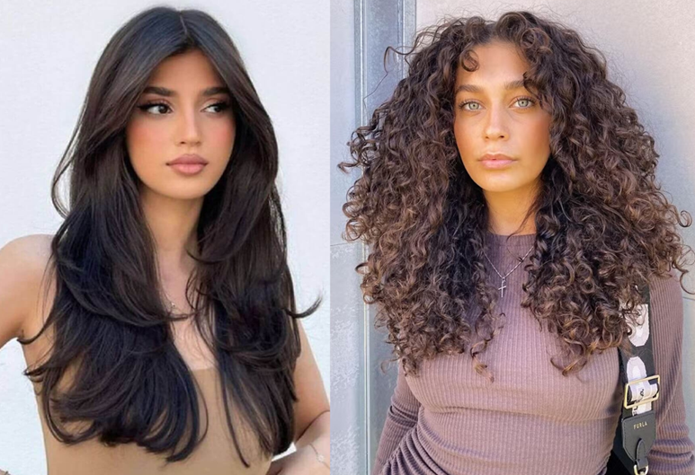 corte butterfly vs shaggy hair qual escolher 2025