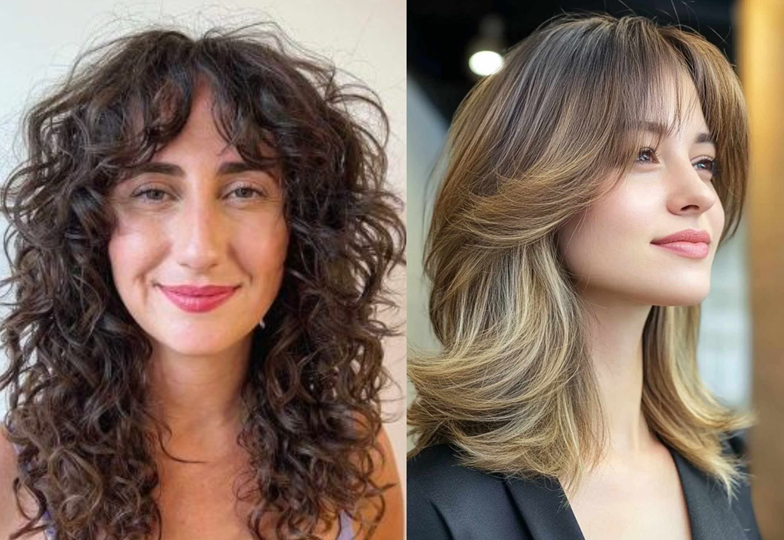 corte de cabelo feminino 2025 medio