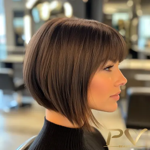 tendências corte de cabelo feminino curto 2026 liso