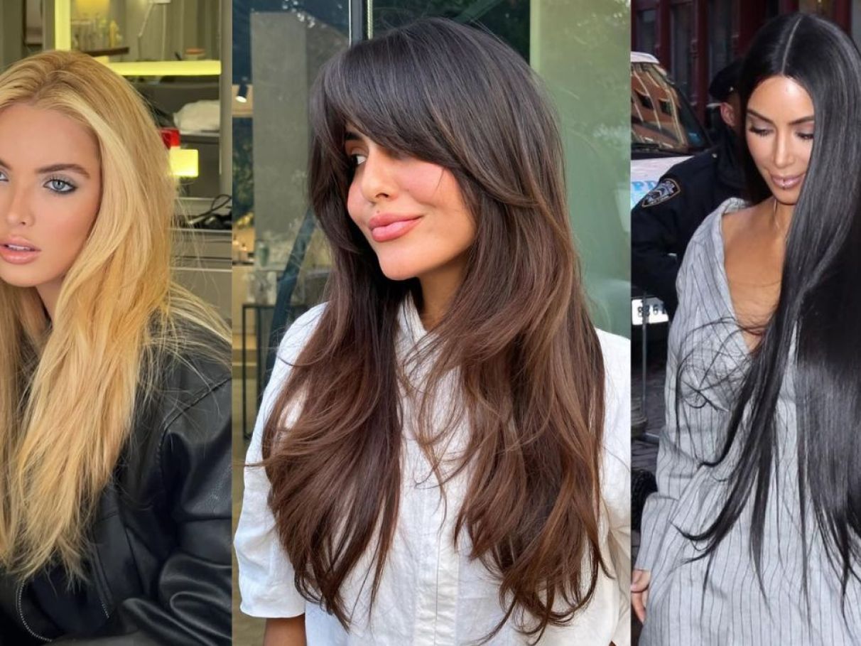 melhores cortes de cabelo longo liso para inspirar