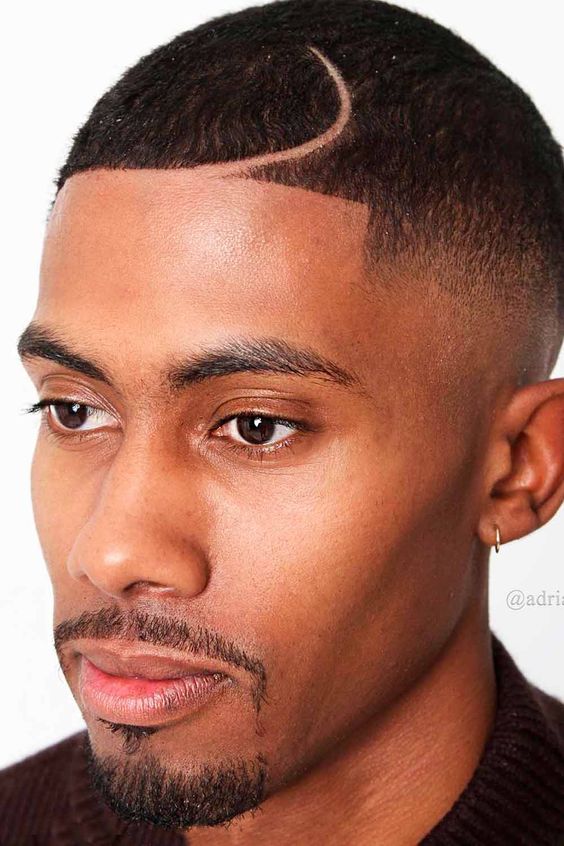 mid fade cabelo crespo