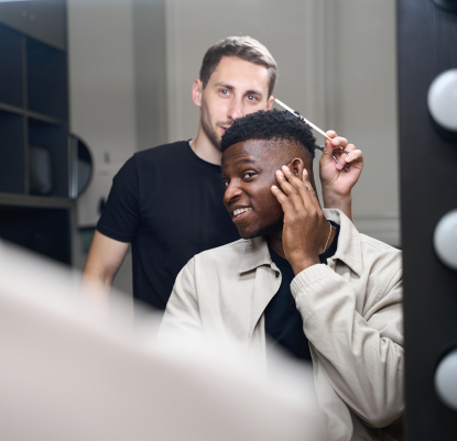 erros comuns ao cortar cabelo masculino liso