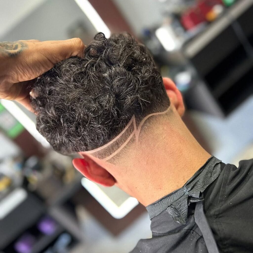 ideias de corte em v masculino