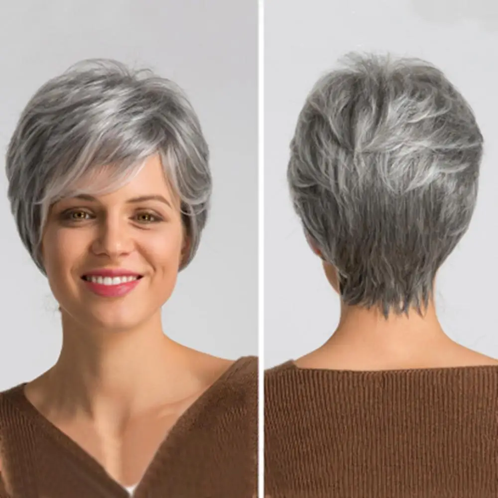 corte repicado curto para mais de 50 anos