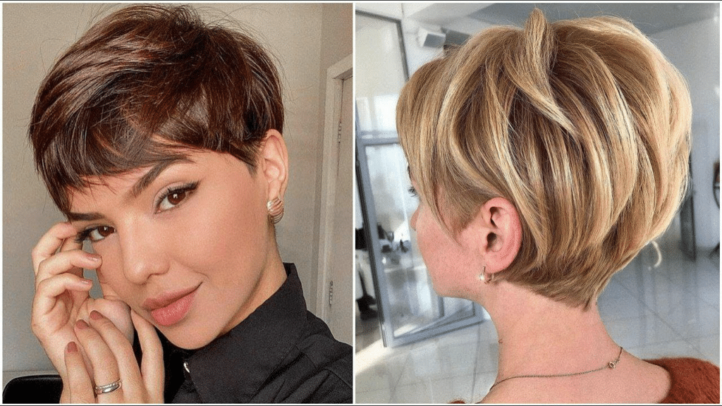 corte repicado curto para mais de 60 anos