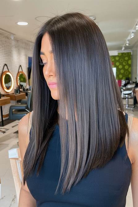 corte de cabelo feminino médio