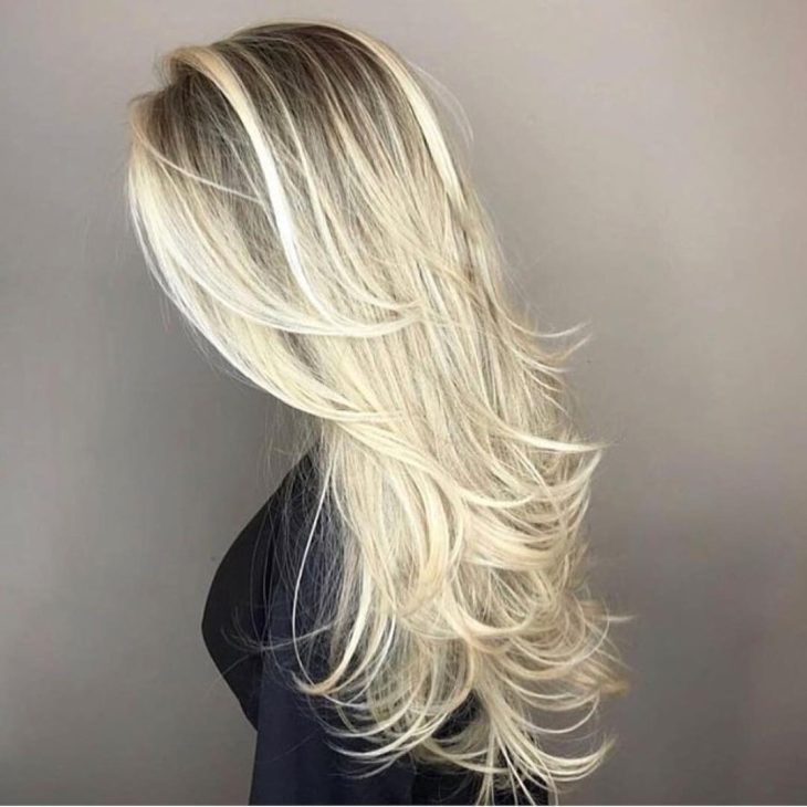 corte degrade cabelo longo