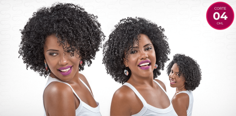 corte degradê vs corte em camadas para cabelo cacheado curto