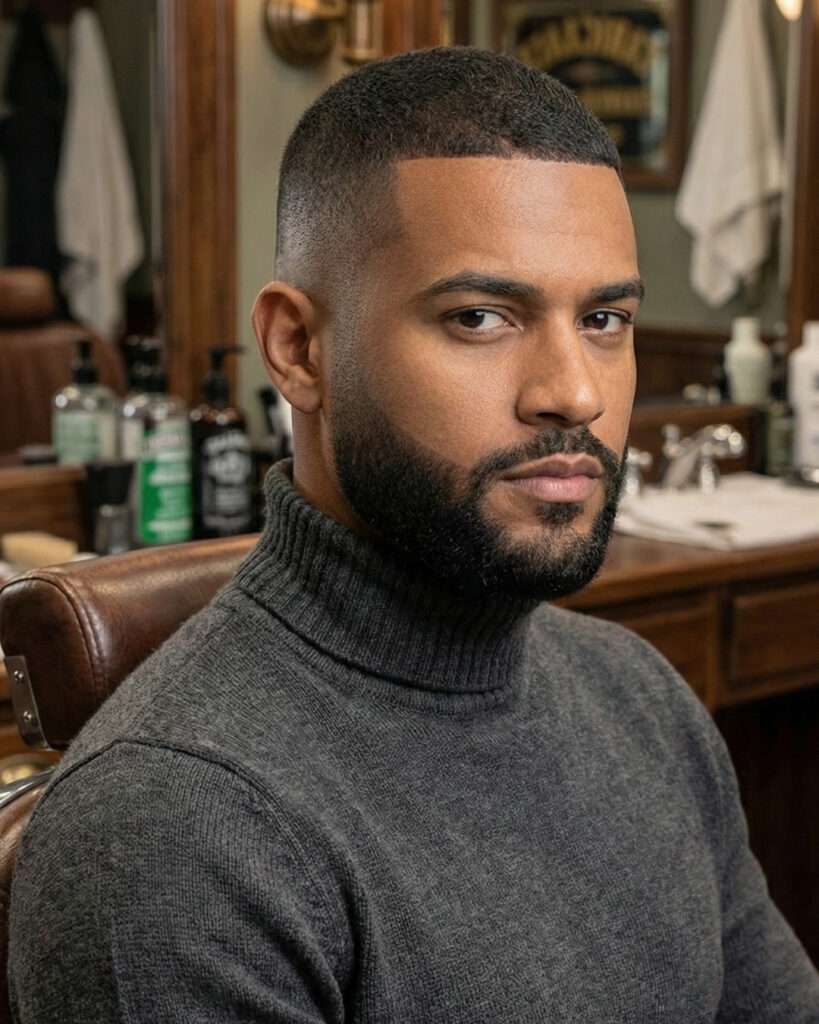 Low Fade masculino curto