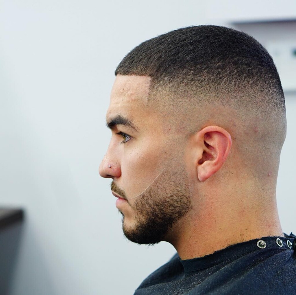 High Fade masculino curto