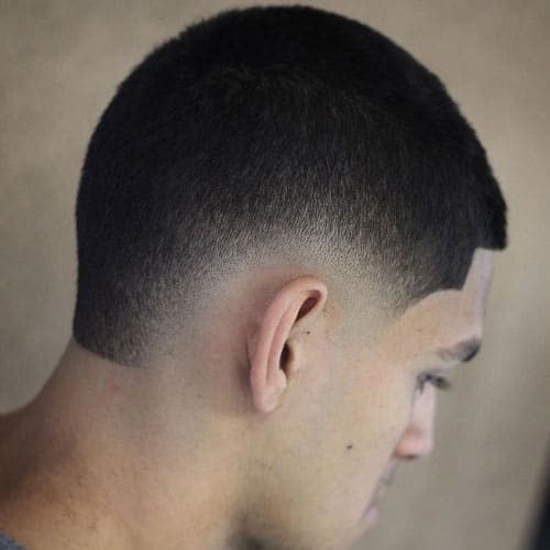 Taper Fade masculino curto