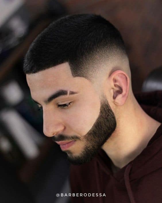 Buzz Cut Fade masculino