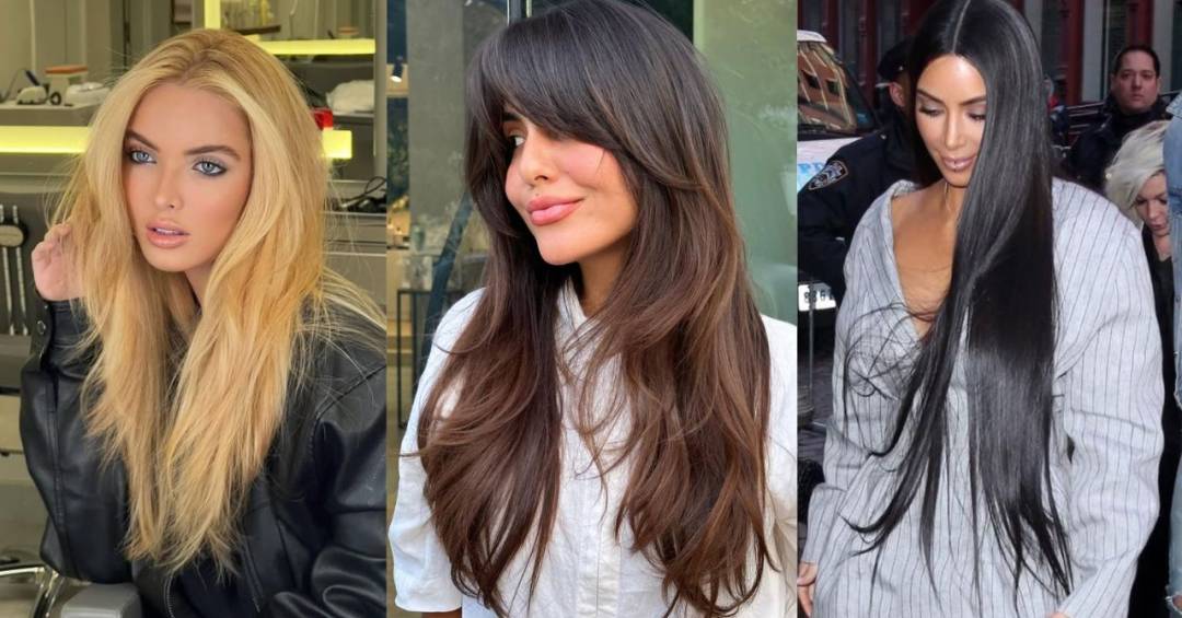 corte para cabelo longo liso