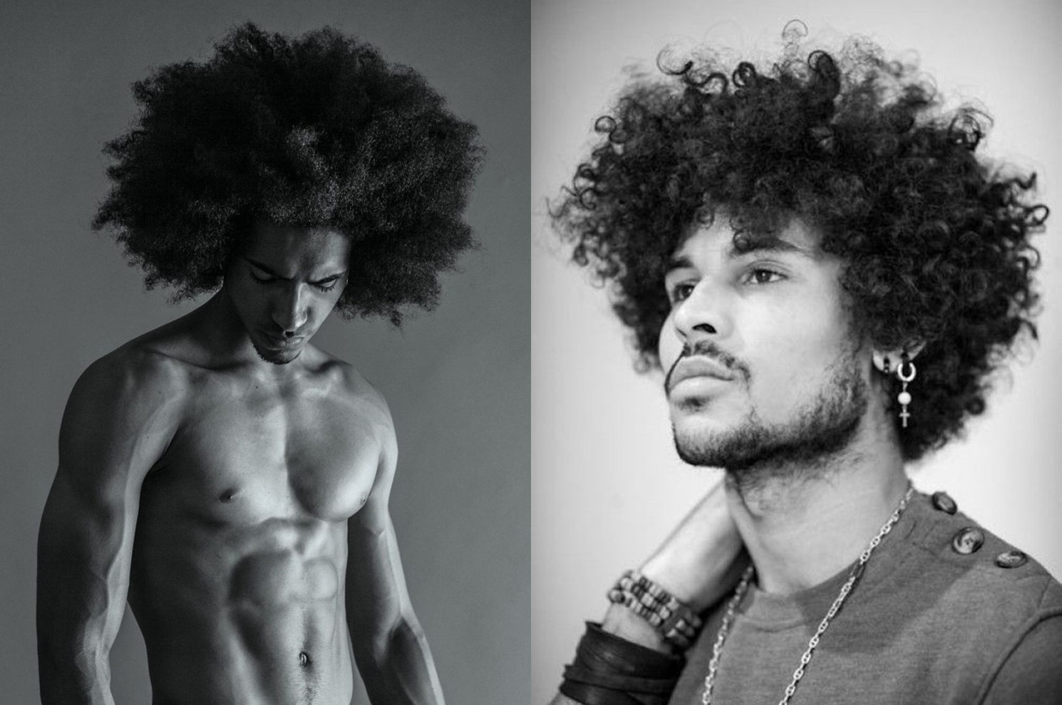 visagismo para cabelo crespo masculino