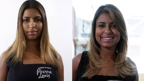 cortes de cabelo com franja