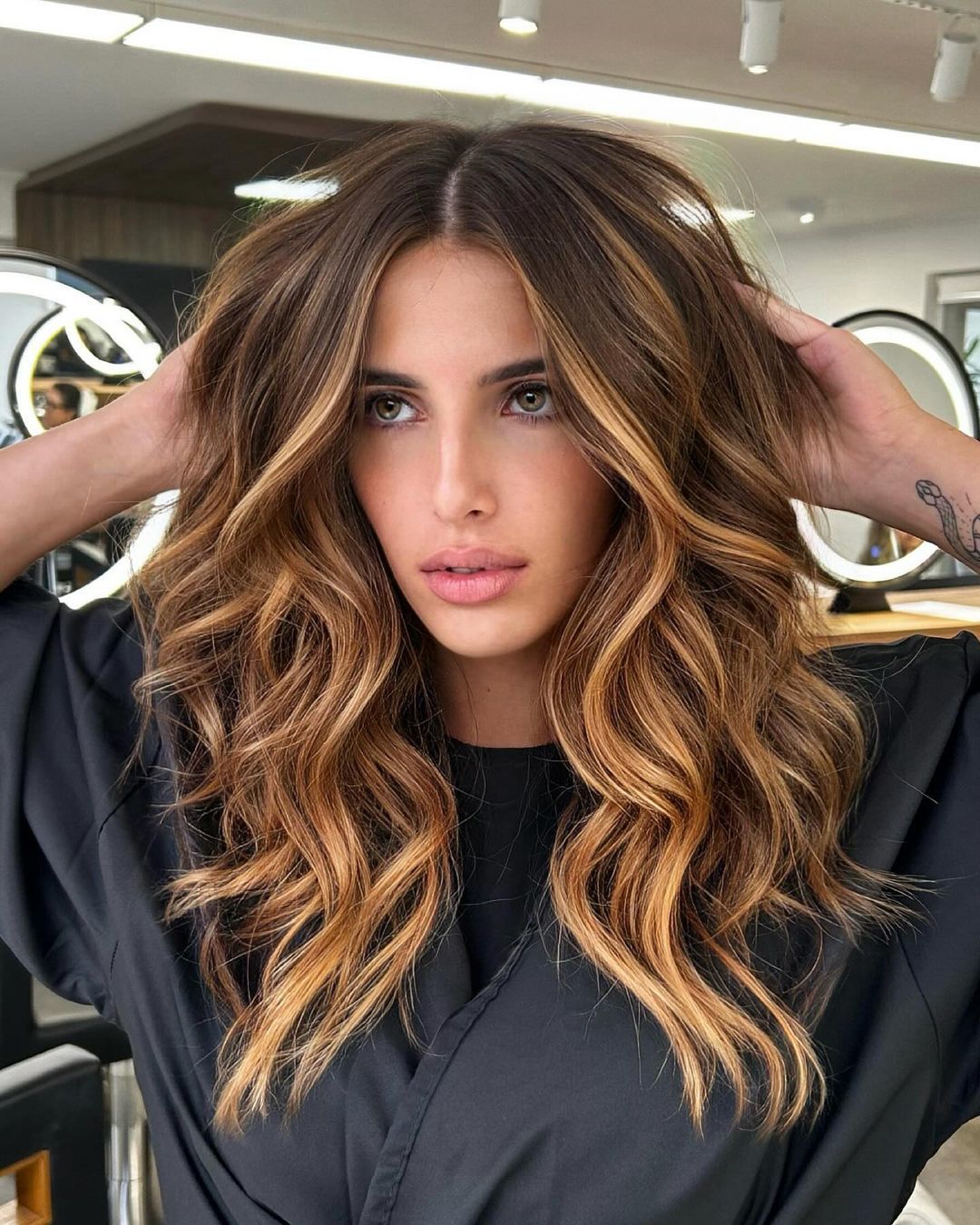 shag cabelo comprido