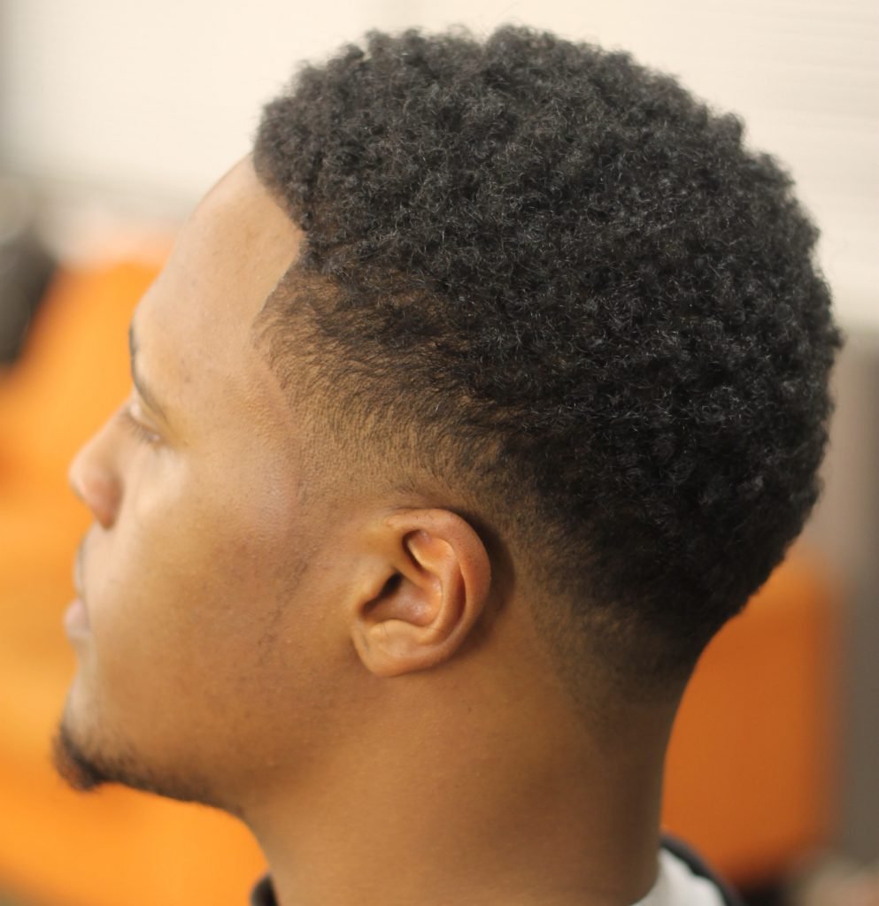 buzz cut masculino crespo