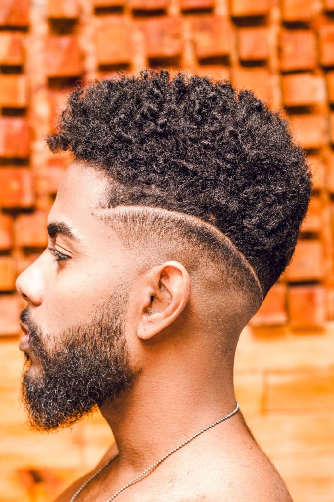 finalização cabelo crespo masculino