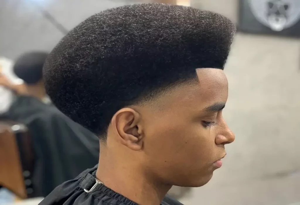 tendências cabelo crespo homem