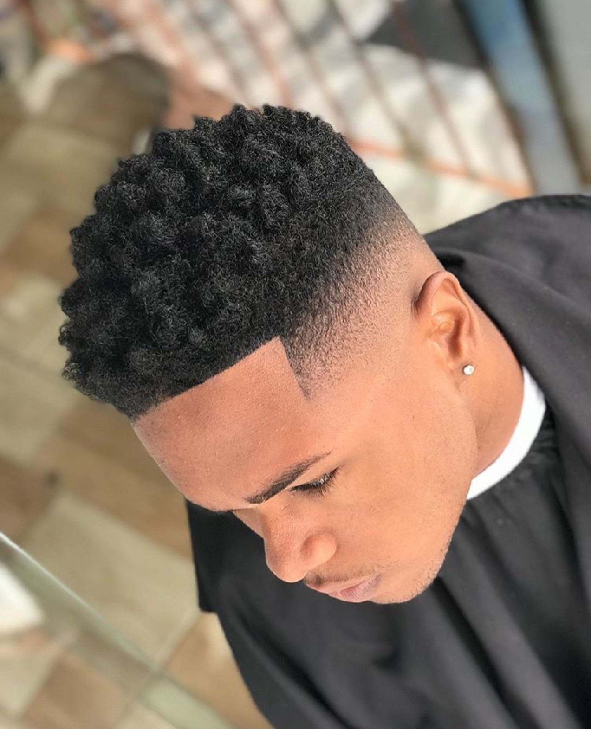corte americano cabelo crespo