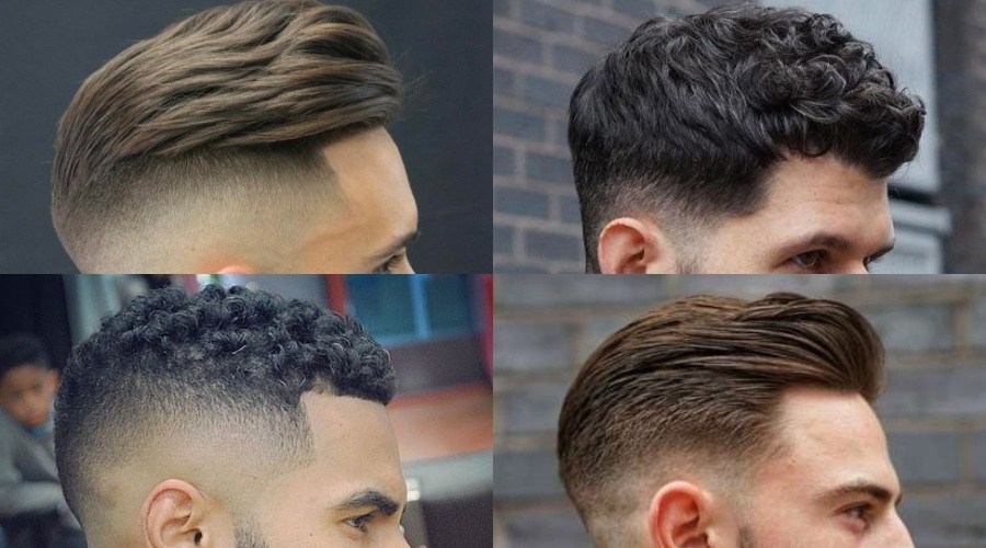 degradê masculino para cabelo ondulado