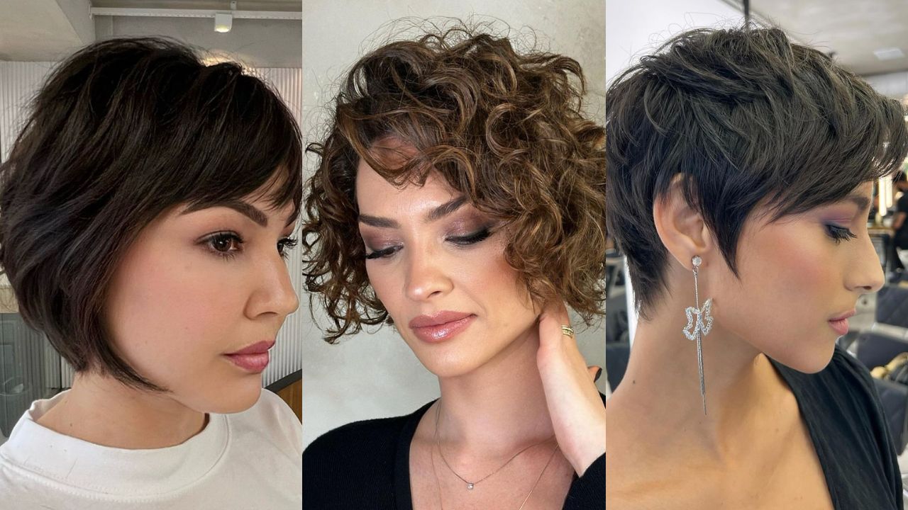 melhores cortes de cabelo feminino curto para cada tipo de rosto