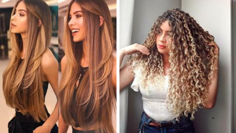 corte repicado cabelo longo