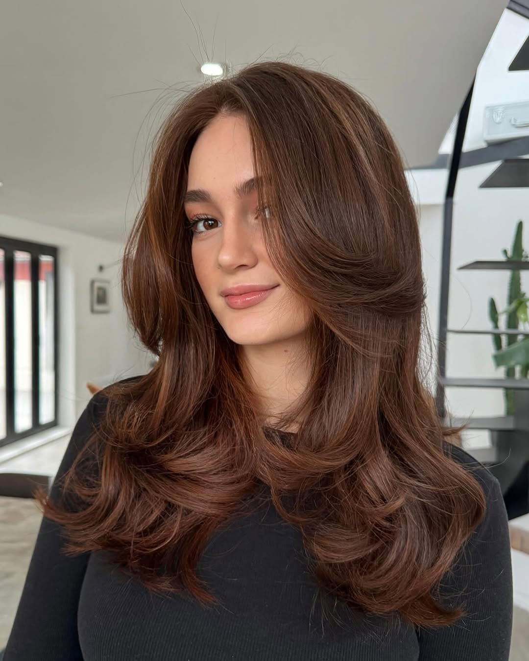 corte de cabelo longo feminino