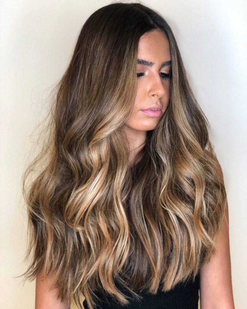 cortes de cabelo longo feminino com franja