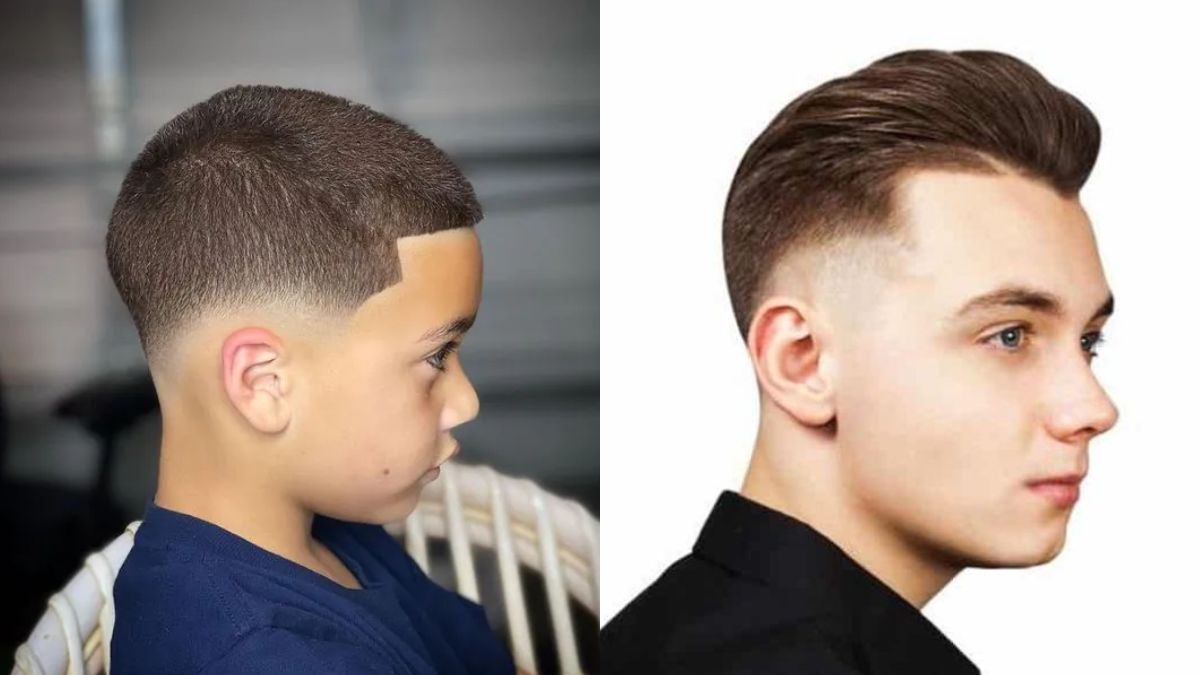 tendências corte de cabelo menino