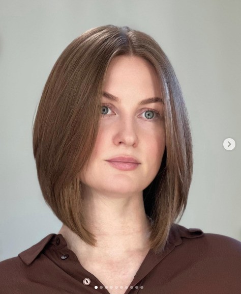 corte pixie para rosto redondo com bochechas grandes