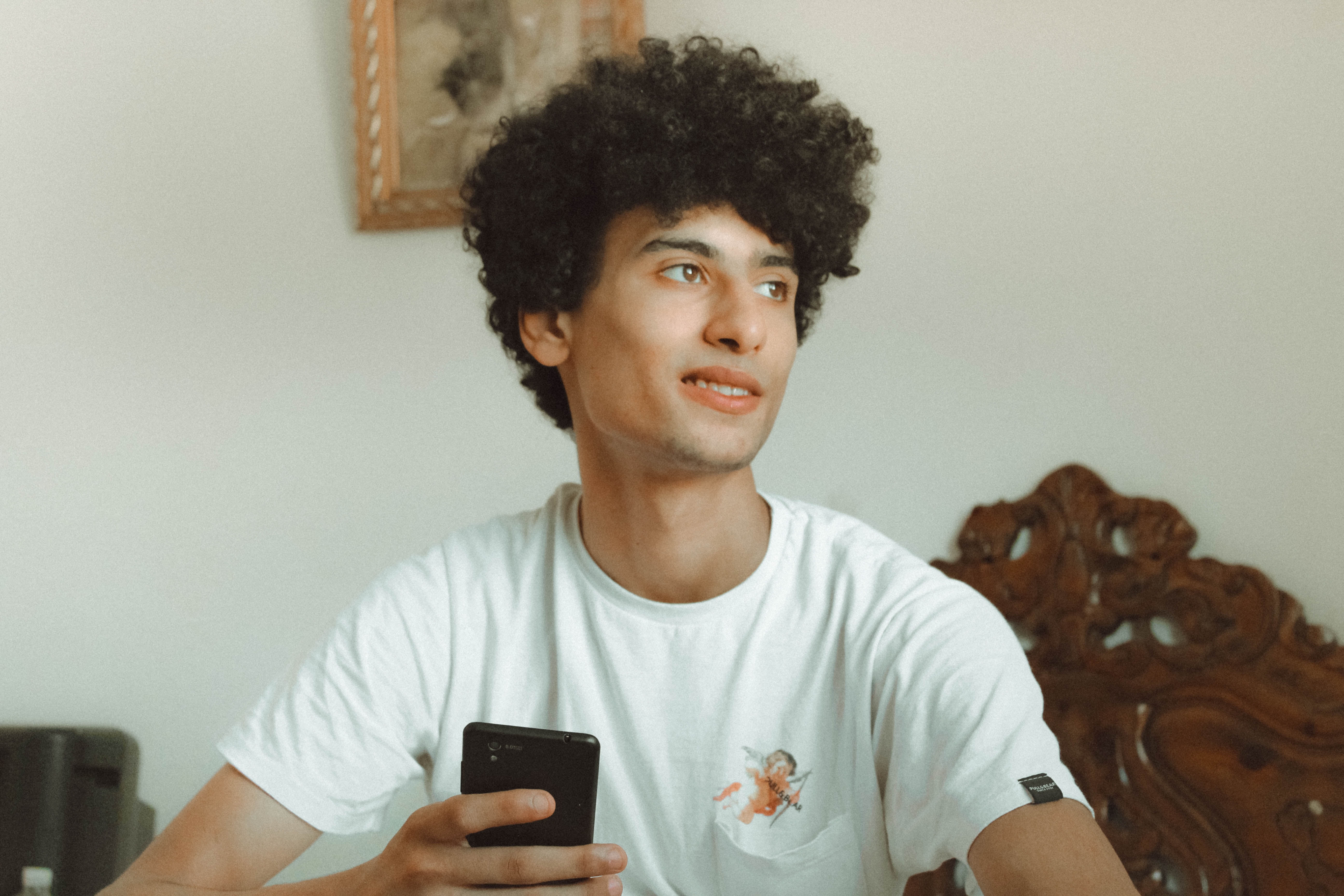 shaggy hair masculino cacheado