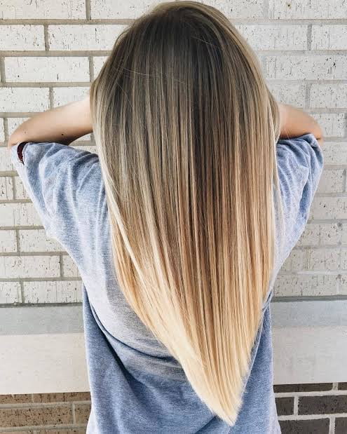corte em camadas cabelo liso