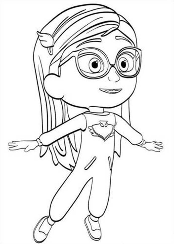 Amaya PJ Masks colorir