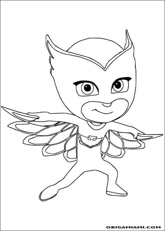 PJ Masks desenhos para imprimir