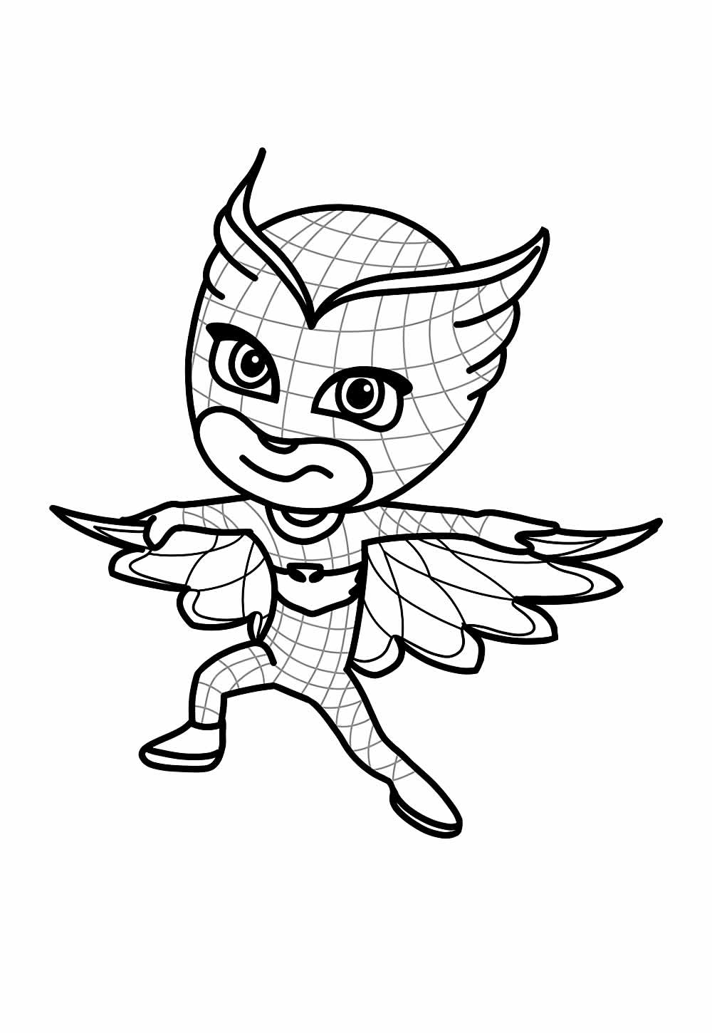 personagens PJ Masks para colorir