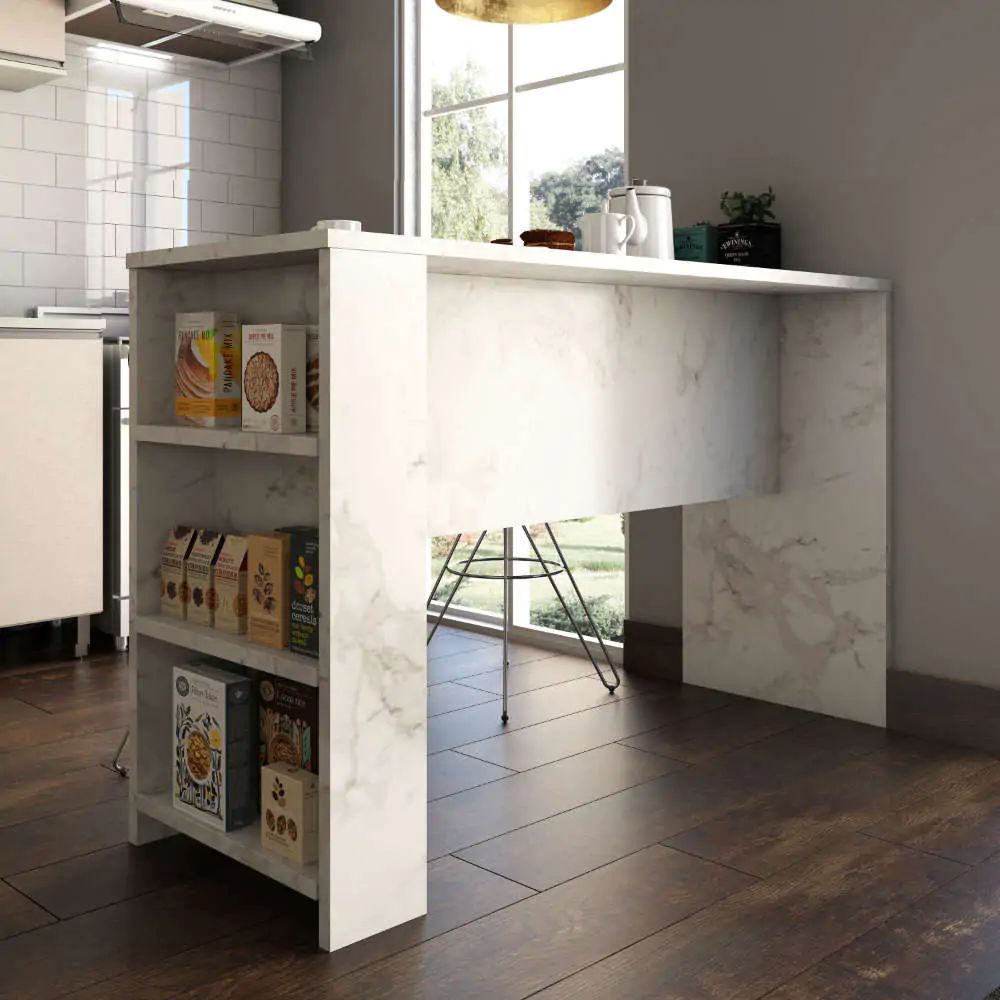 Pedras Sintéticas que Imitam Mármore: Opções e Vantagens para Cozinhas