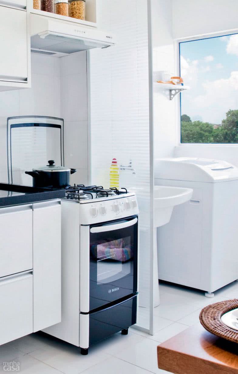 móveis para cozinha com lavanderia