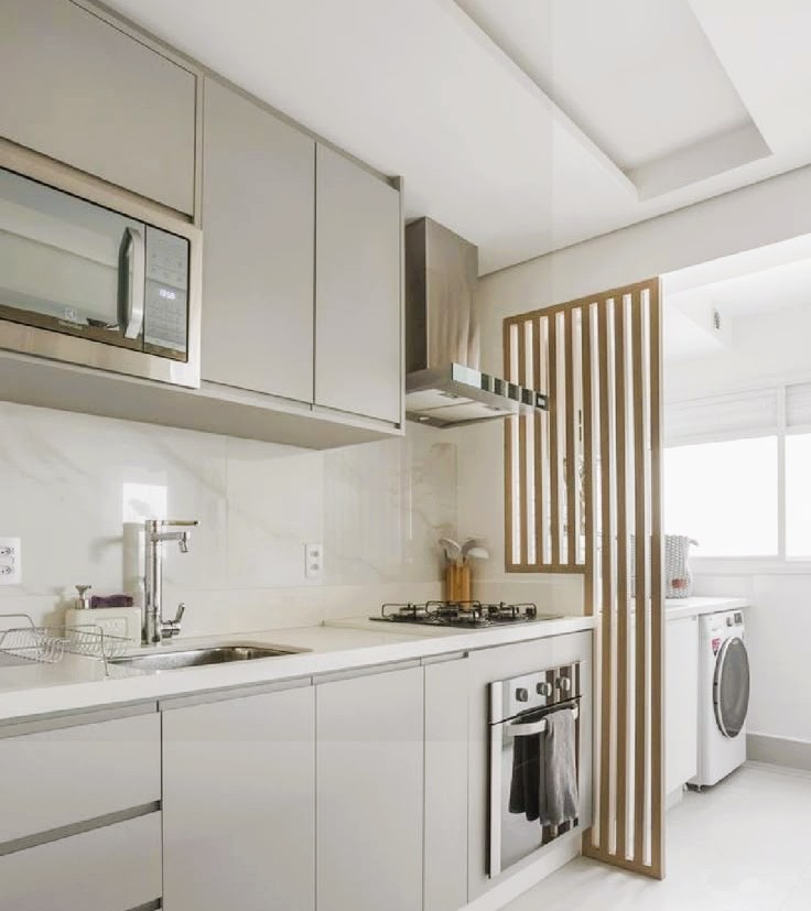 organização cozinha lavanderia