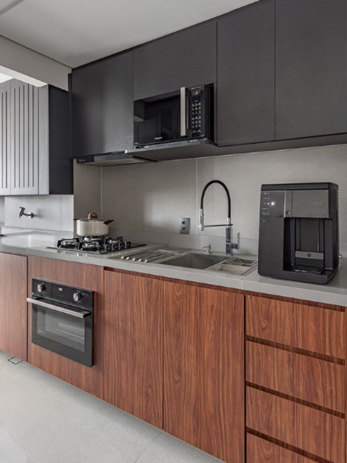 cozinha planejada pequena para apartamento