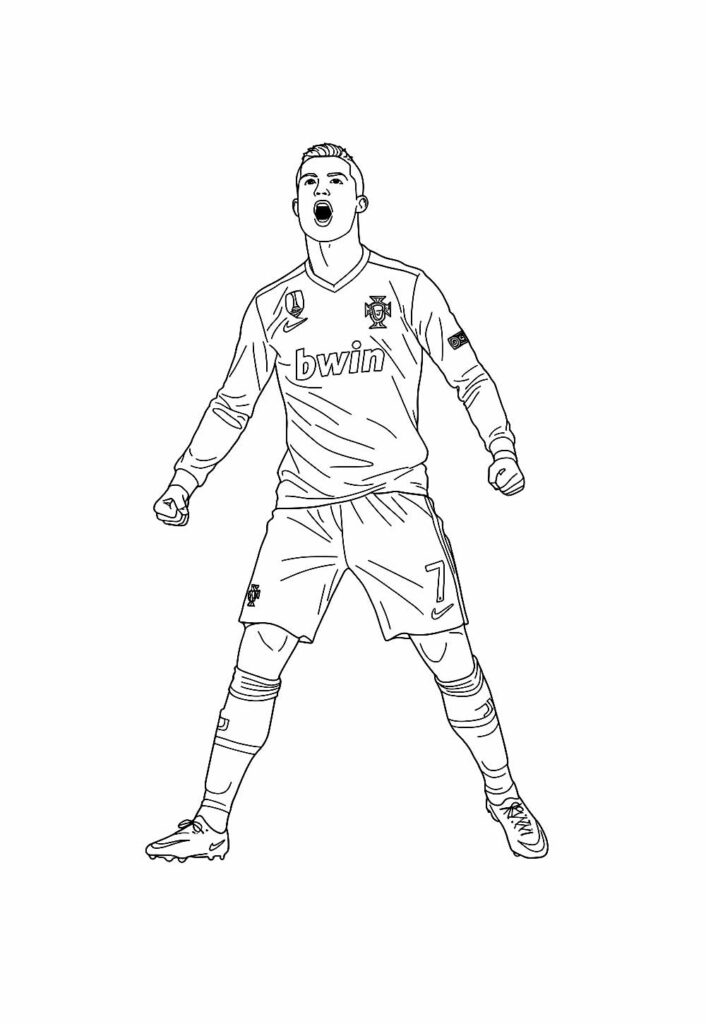 desenhos de craques do futebol