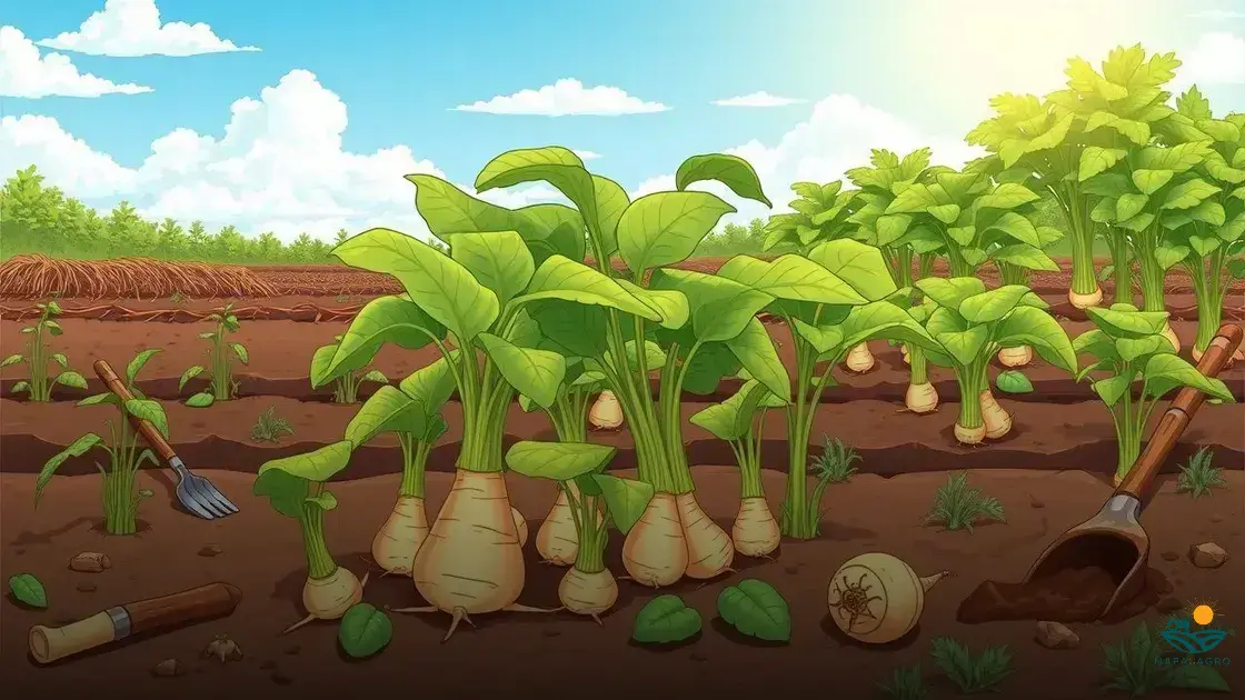 clima ideal para cultivo de inhame