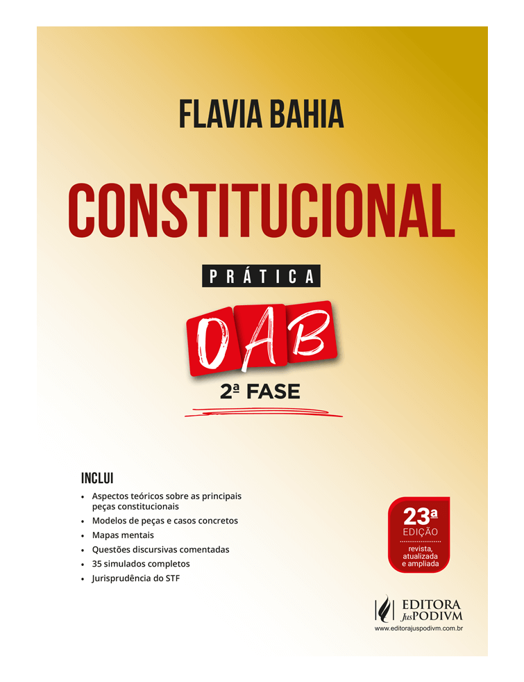 curso 2 fase oab constitucional flavia bahia