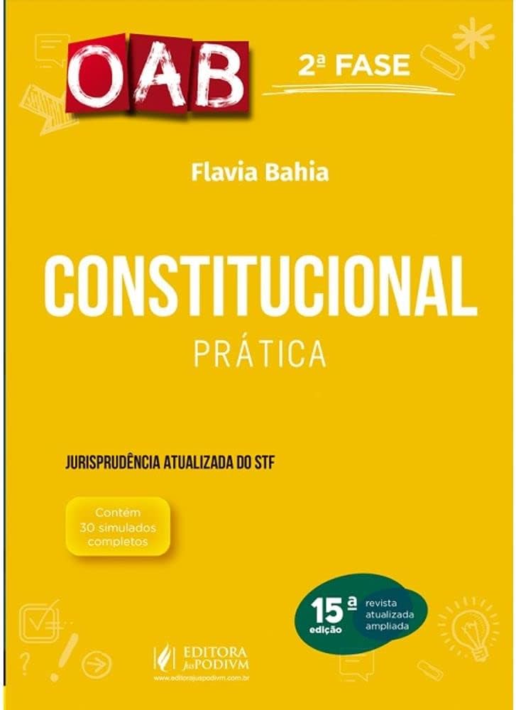 curso flávia bahia oab constitucional