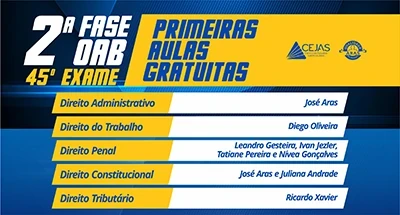 curso 2 fase oab trabalho gratuito