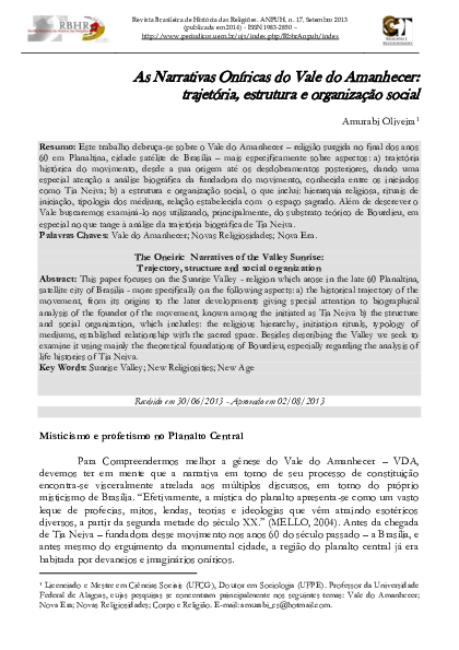 leis da doutrina do amanhecer