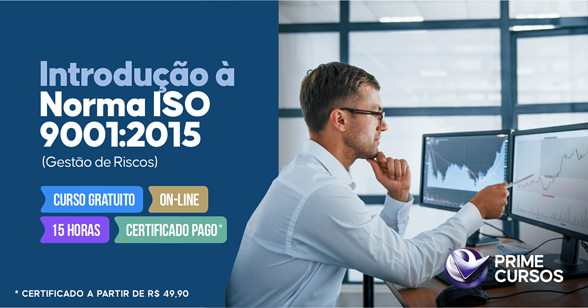treinamento gratuito ISO 9001 2015